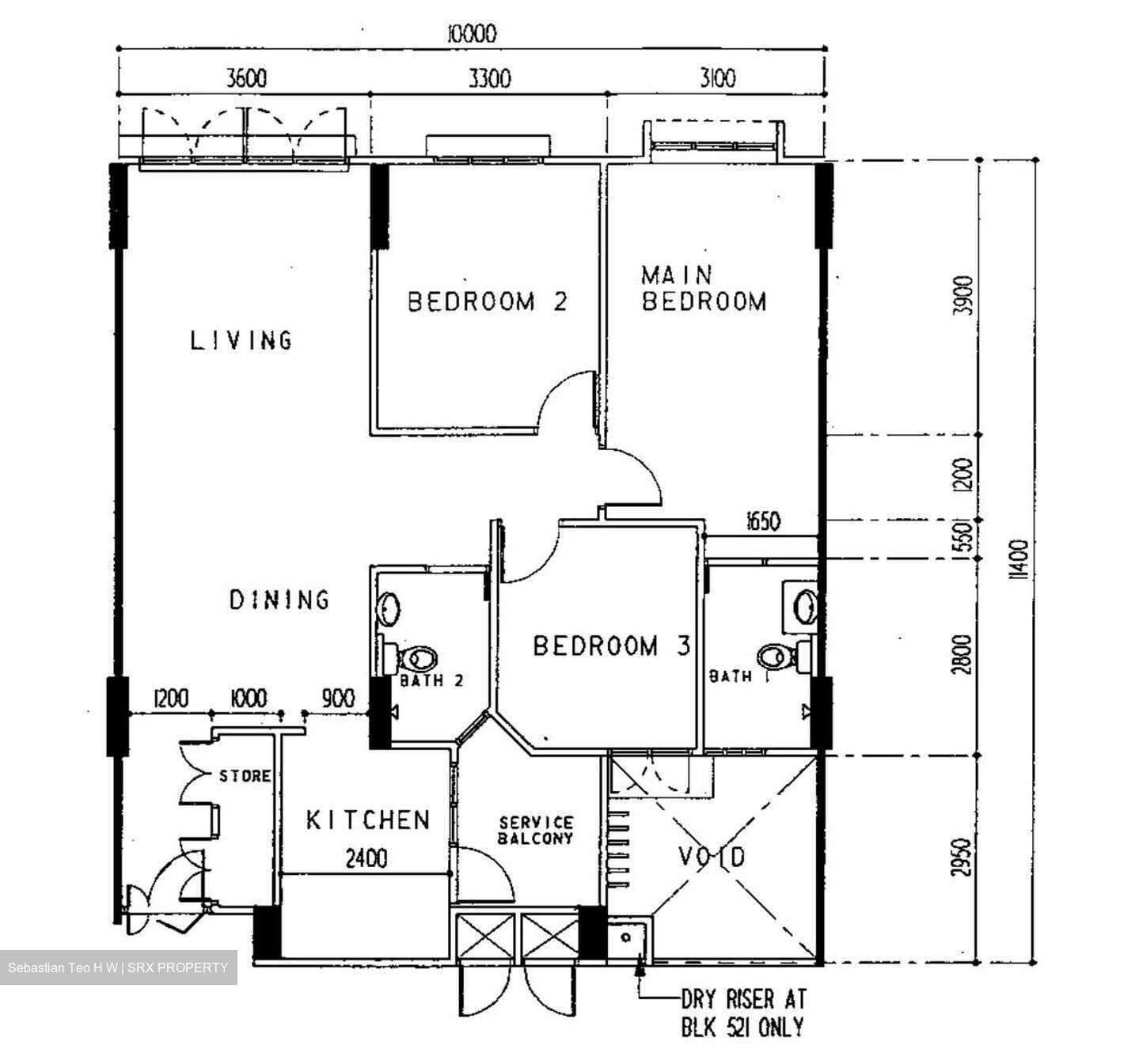 Blk 524 Fragrant Woods (Woodlands), HDB 4 Rooms #618072711